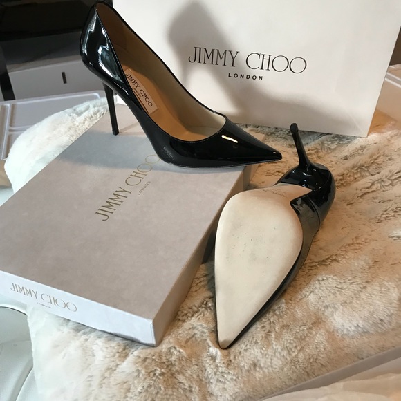 Jimmy Choo Abel pump  Black Patent Leather - Picture 1 of 5